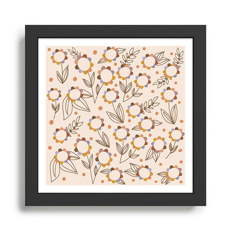 African Floral Framed Art Print Gallery Image 1