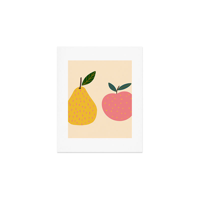 Apple and Pear  Art Print Gallery Image 1
