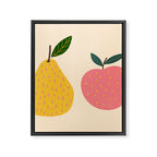Apple and Pear  Framed Canvas Print Gallery Image 8