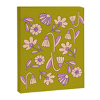 Art déco Floral  Canvas Print Gallery Image 6