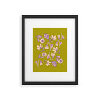 Art déco Floral  Framed Art Print Gallery Image 5