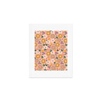 Autumn Floral Pattern Art Print Gallery Image 1