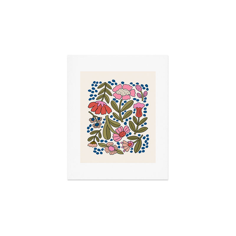Autumn Flowers  Art Print Gallery Image 1