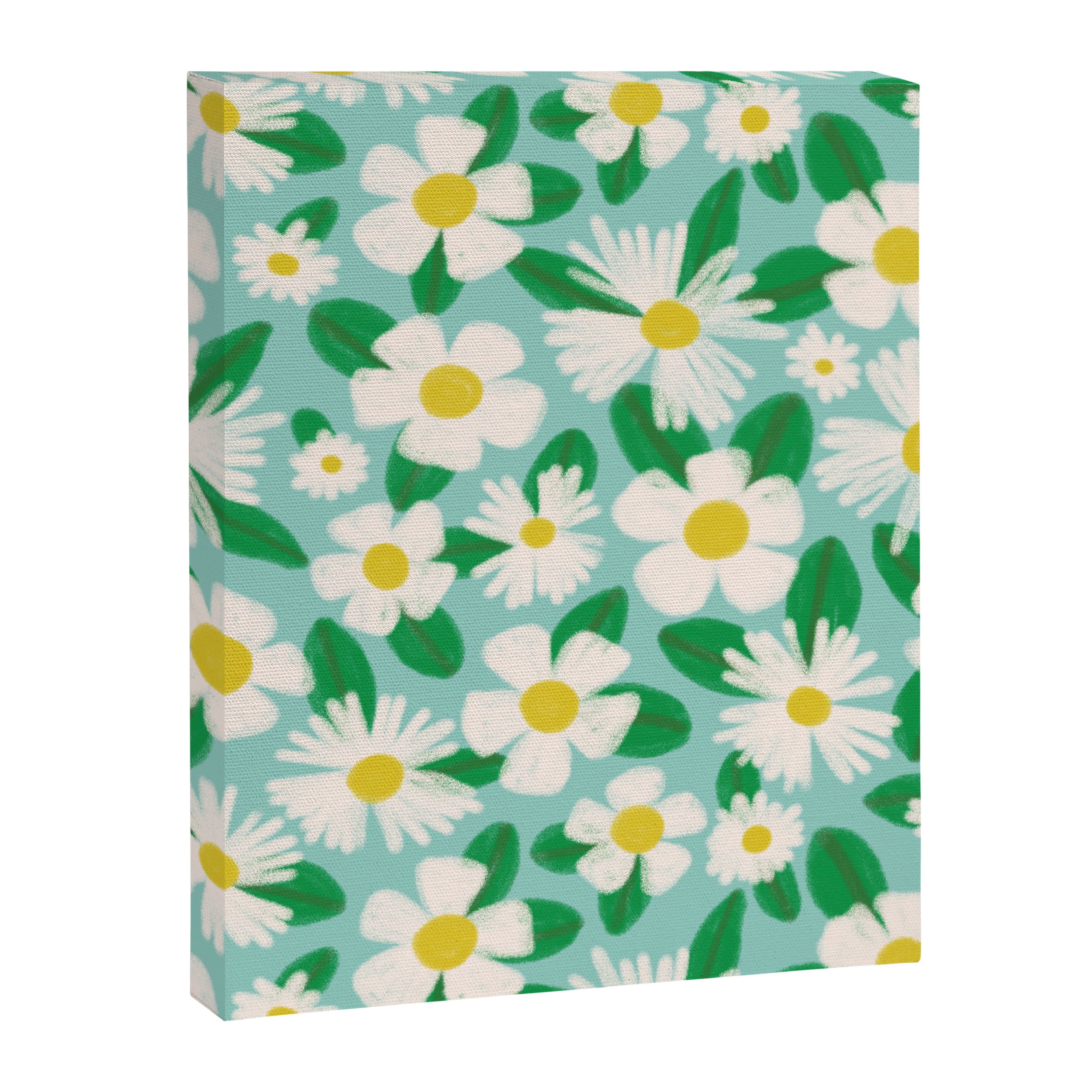 Big Bloom Floral - green Canvas Print Gallery Image 8