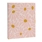 Big Groovy Flower - Light Pink Pastel Canvas Print Gallery Image 8