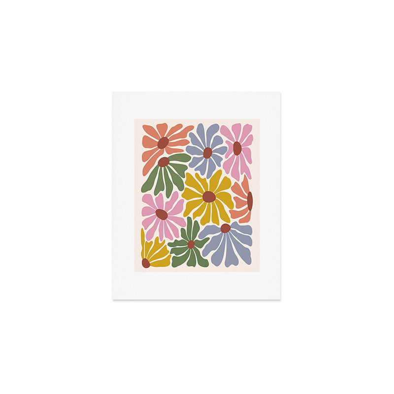 Big Groovy Flower - Vintage Art Print Gallery Image 1
