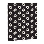 Black and White Daisy Flower Canvas Print Gallery Image 6