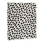 Black and White Spots pattern Canvas Print Gallery Image 8