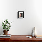 Black and White Woman Portrait  Framed Art Print Gallery Image 2