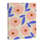 Bold Flower - Pink and Blue Canvas Print Gallery Image 6