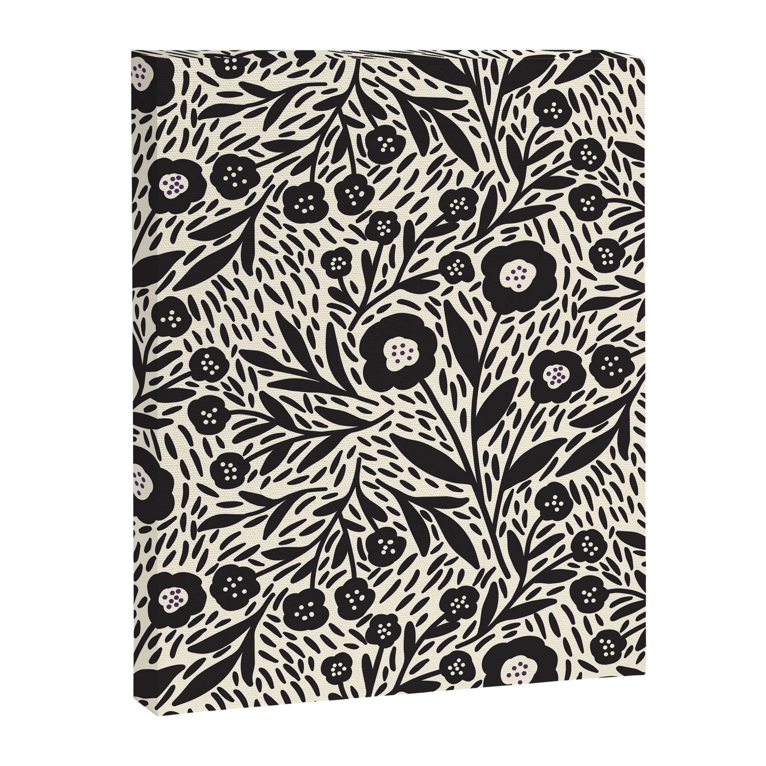 Botanical garden - Black and White Canvas Print Gallery Image 8