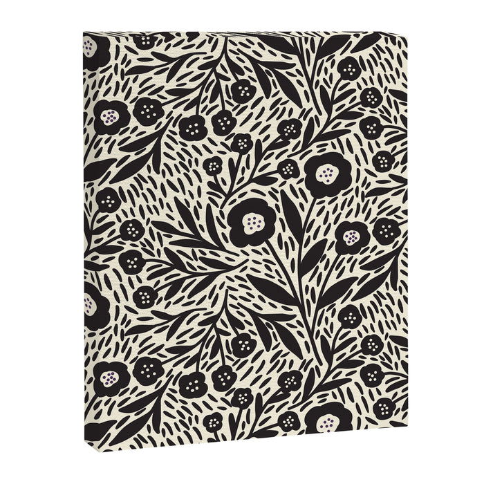 Botanical garden - Black and White Canvas Print Gallery Image 1
