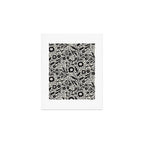 Botanical garden - Black and White Art Print Gallery Image 1