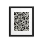 Botanical garden - Black and White Framed Art Print Gallery Image 4