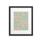 Botanical Garden - Lilac, Blue and Green  Framed Art Print Gallery Image 6
