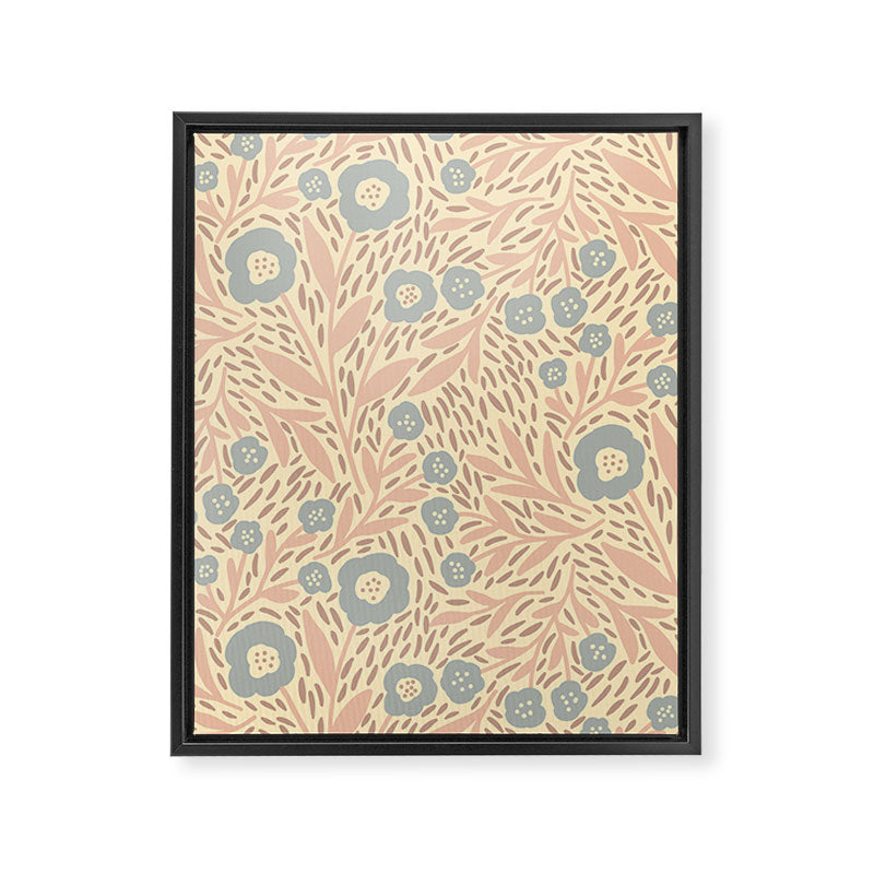 Botanical Garden - Neutral  tone Framed Canvas Print Gallery Image 8