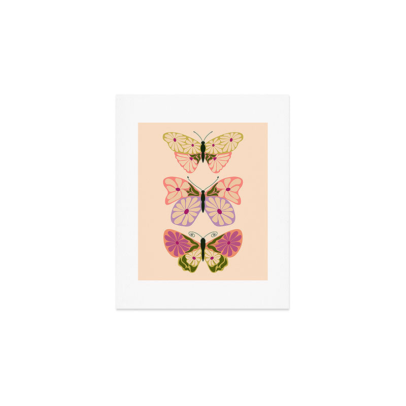 Charming Butterflies Art Print Gallery Image 1