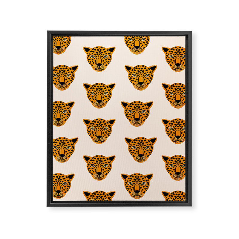 Cheetah - Animal Print  Framed Canvas Print Gallery Image 8