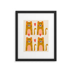 Cheetah Love Framed Art Print Gallery Image 6