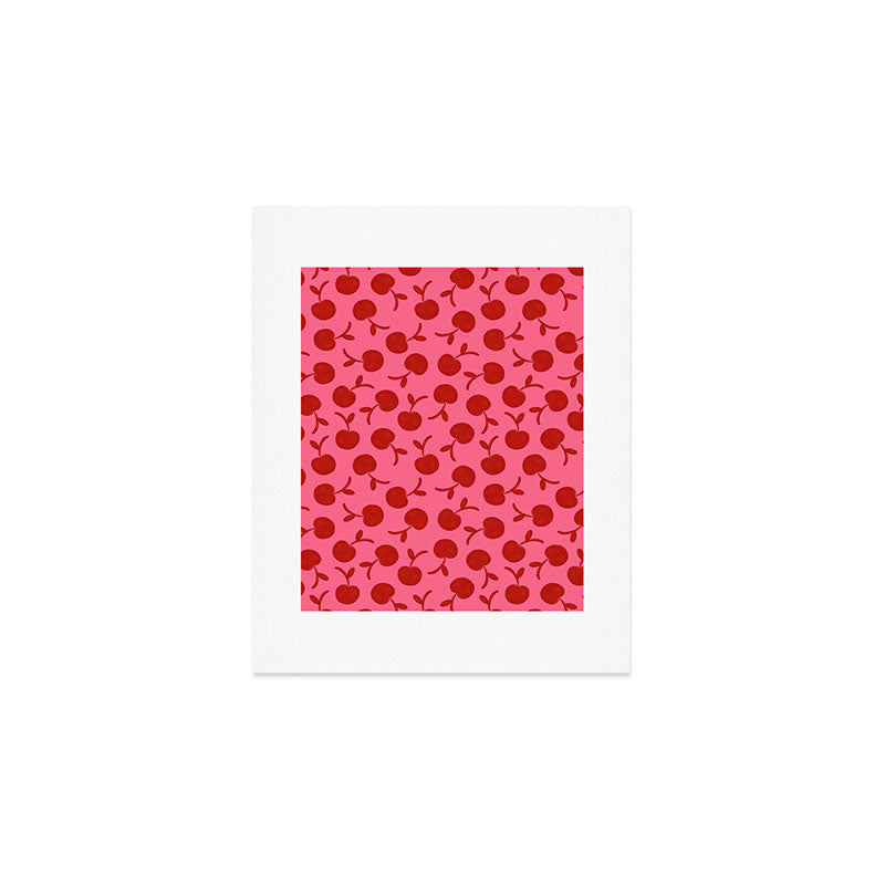 Cherry - Viva Magenta Art Print Gallery Image 1
