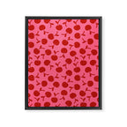 Cherry - Viva Magenta Framed Canvas Print Gallery Image 8