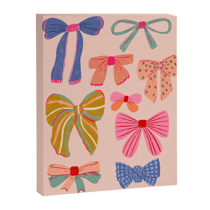 Colorful Bows - Joy of Together  Canvas Print Gallery Image 1