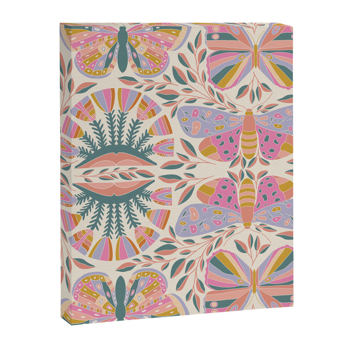 Colorful Butterflies - Art Print Canvas Print Gallery Image 1