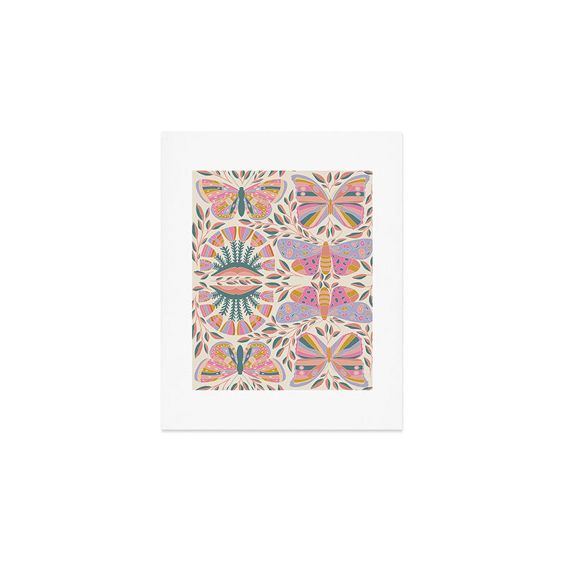 Colorful Butterflies - Art Print Art Print Gallery Image 1