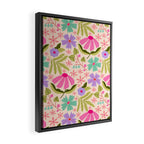 Colorful Garden - summer vibe Framed Canvas Print Gallery Image 2