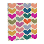 Colorful Heart Pattern  Canvas Print Gallery Image 8