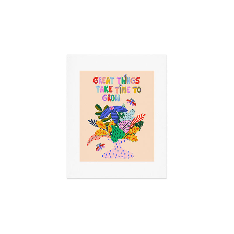 Colorful Plants  Art Print Gallery Image 1