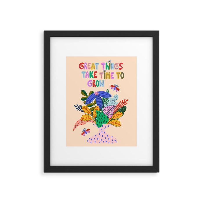 Colorful Plants  Framed Art Print Gallery Image 1