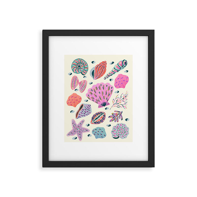Colorful Seashell  Framed Art Print Gallery Image 5