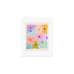 Colors of Joy - Groovy Flowers Art Print Gallery Image 1