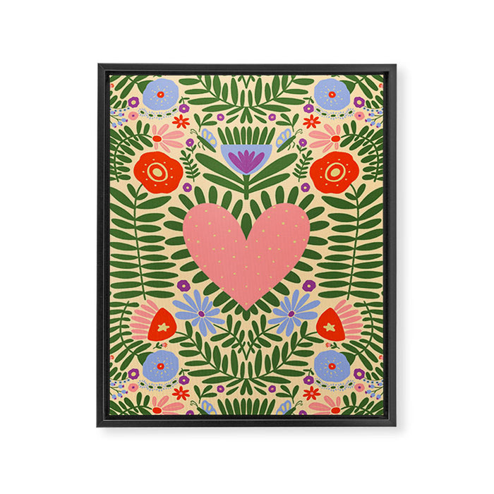 Connected  Framed Canvas Print Gallery Image 1