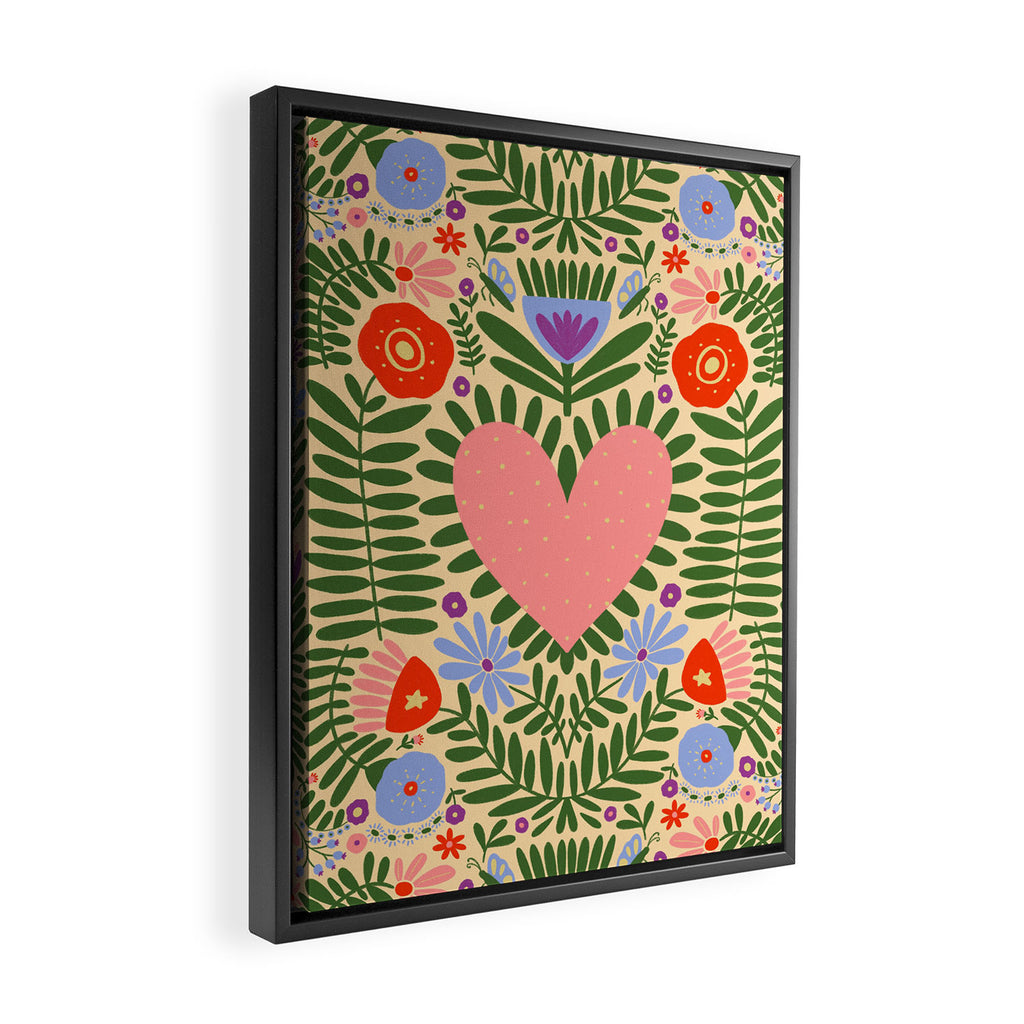 Connected  Framed Canvas Print Gallery Image 2