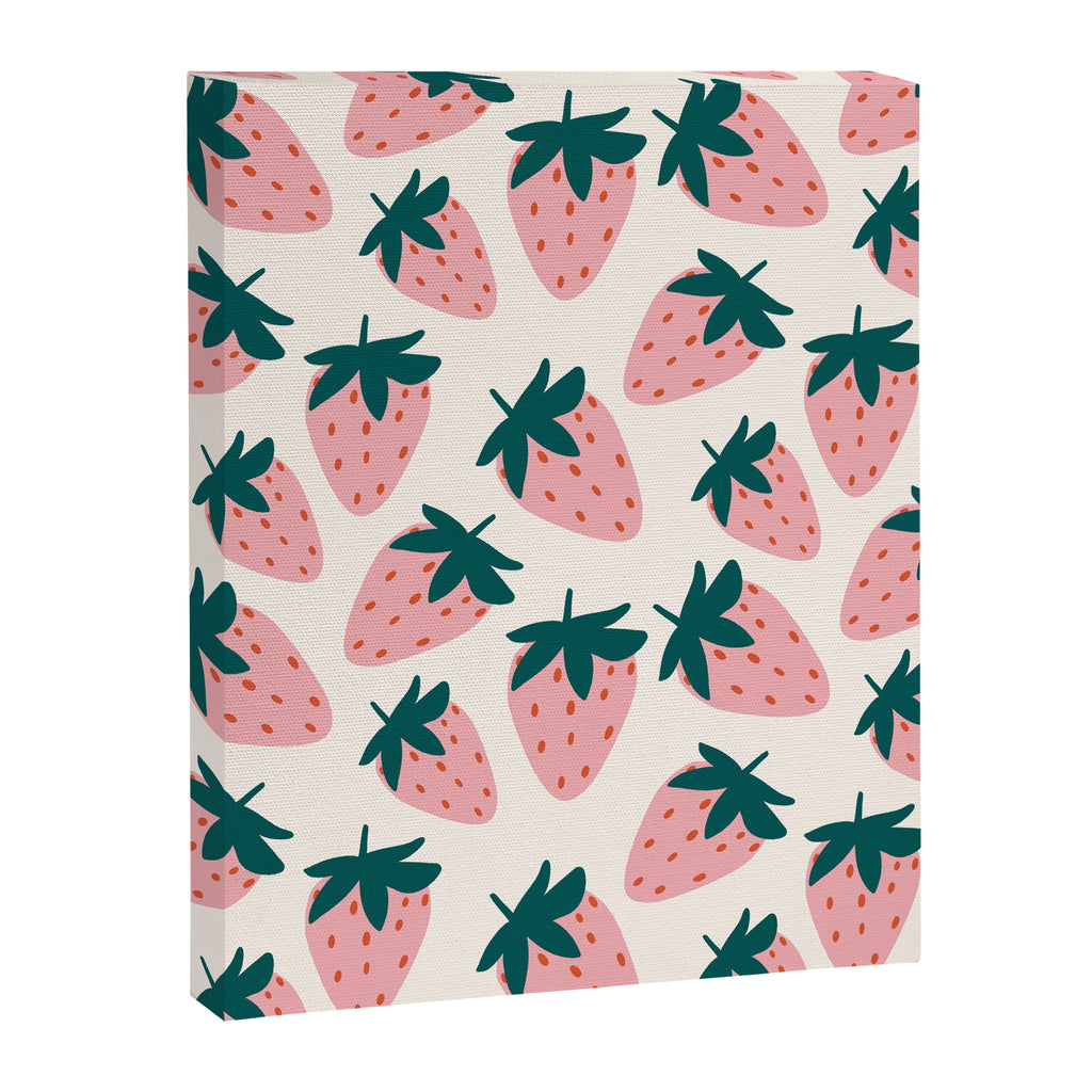 Cute Strawberry  Canvas Print Gallery Image 8