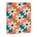Daisy checkered - colors  Canvas Print Gallery Image 8