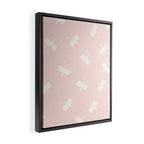 Dream Pink Butterfly Framed Canvas Print Gallery Image 2