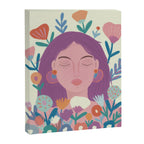 Dream Portrait/ spring flowers  Canvas Print Gallery Image 6