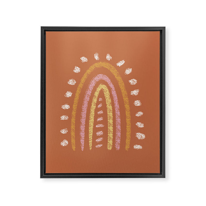Earth Rainbow  Framed Canvas Print Gallery Image 6