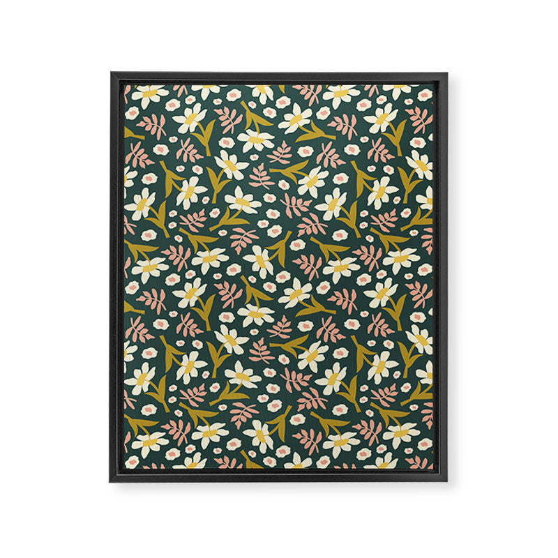 Fall Floral  Framed Canvas Print Gallery Image 8