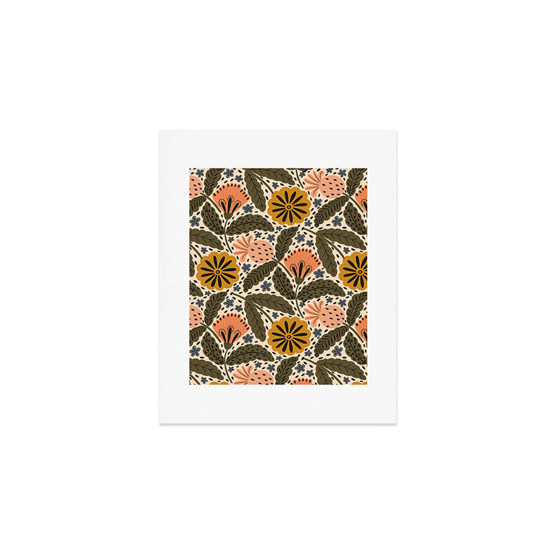 Fall Floral  Art Print Gallery Image 1