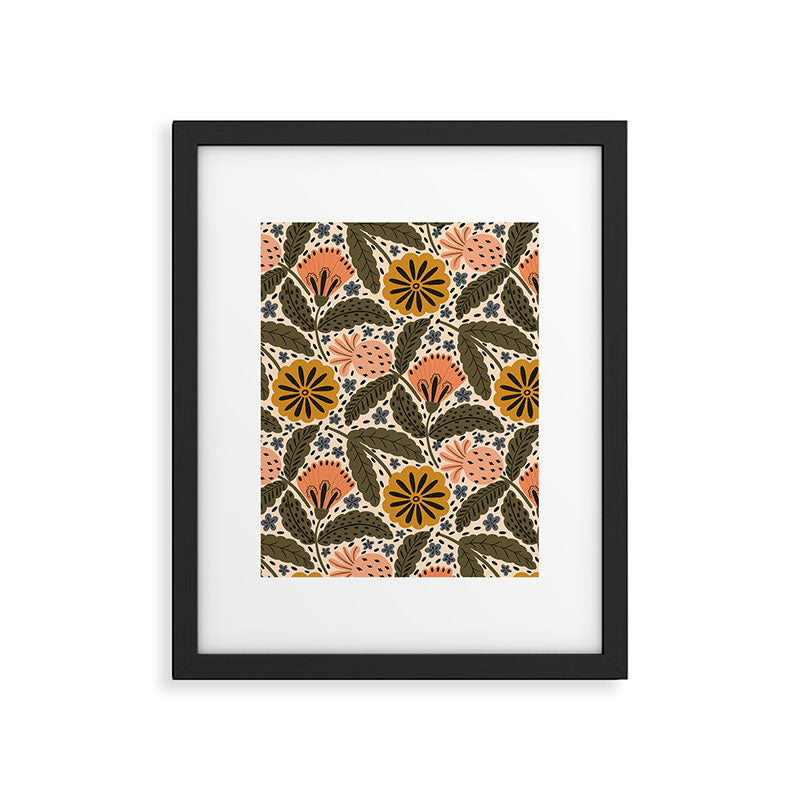 Fall Floral  Framed Art Print Gallery Image 6