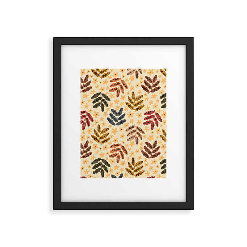 Fall Leaves - autumn Framed Art Print Gallery Image 6