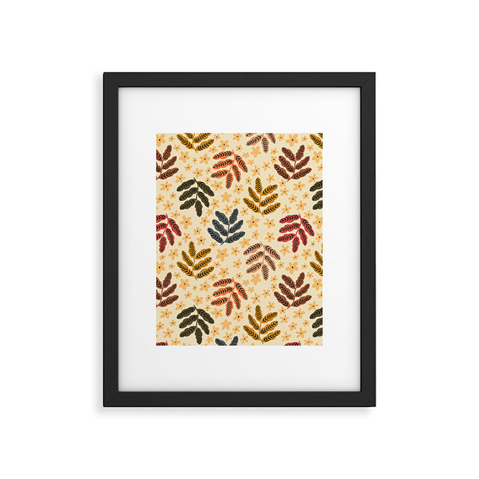 Fall Leaves - autumn Framed Art Print Gallery Image 1