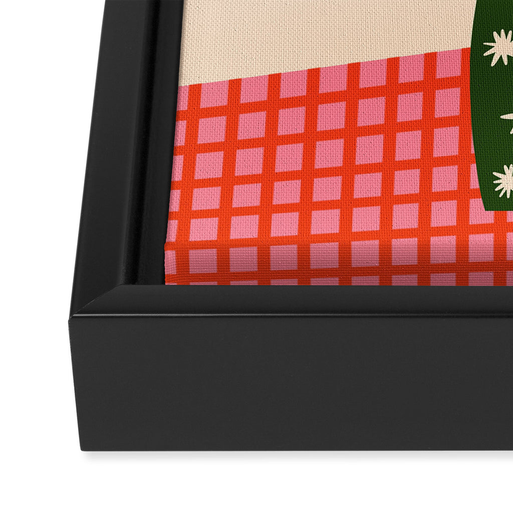 Festive Vase  Framed Canvas Print Gallery Image 3