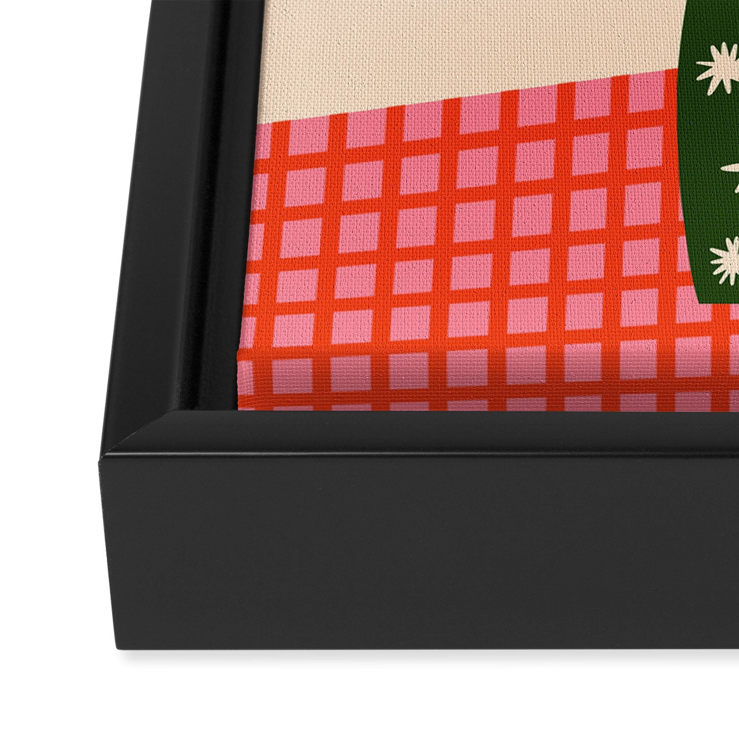 Festive Vase  Framed Canvas Print Gallery Image 3