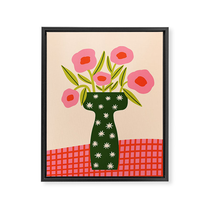 Festive Vase  Framed Canvas Print Gallery Image 6
