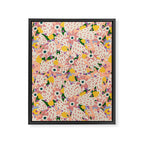 Floral Collage  Framed Canvas Print Gallery Image 8